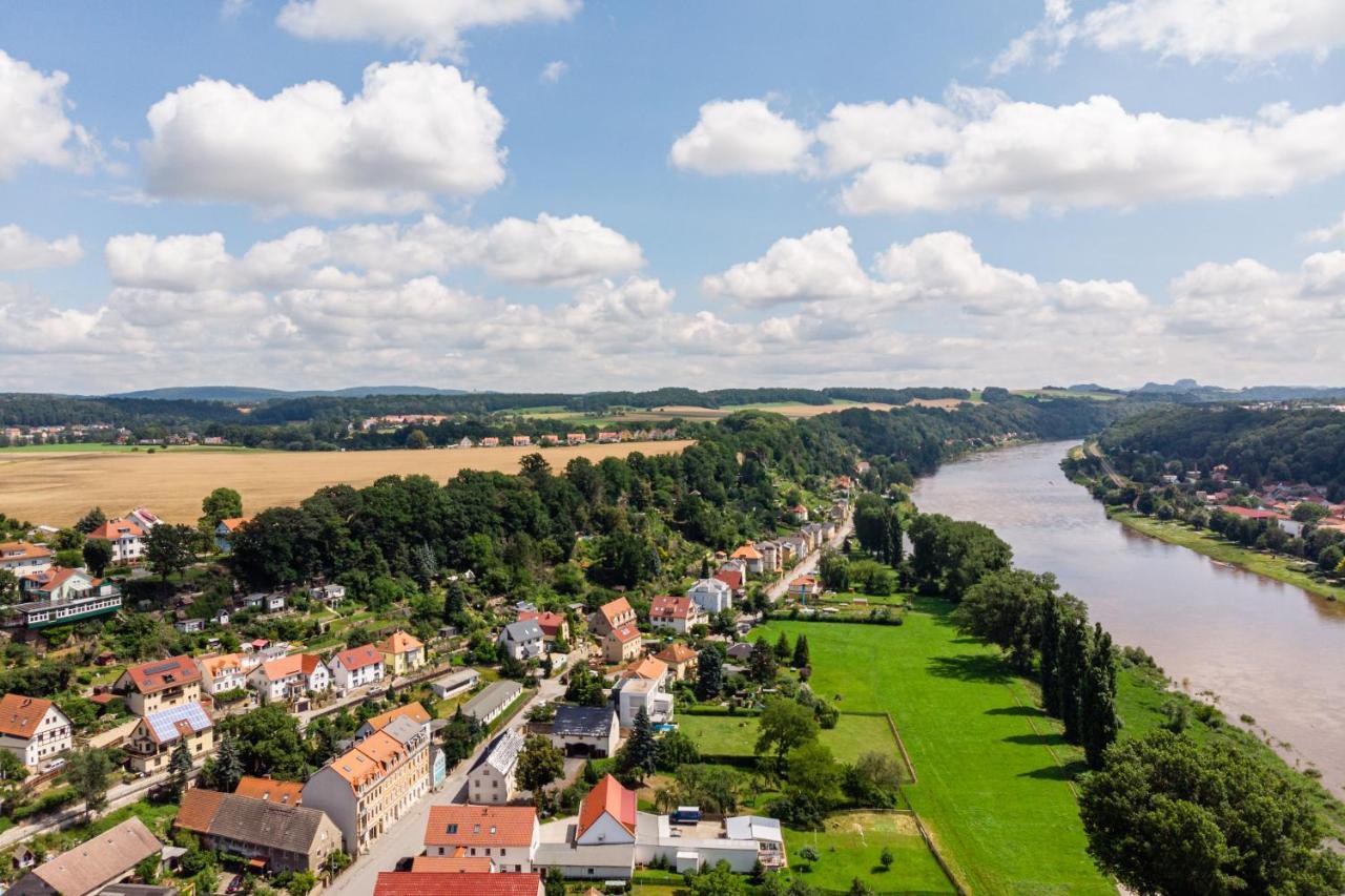 Elbpension & Ferienwohnung Saechsische Schweiz Pirna Kültér fotó